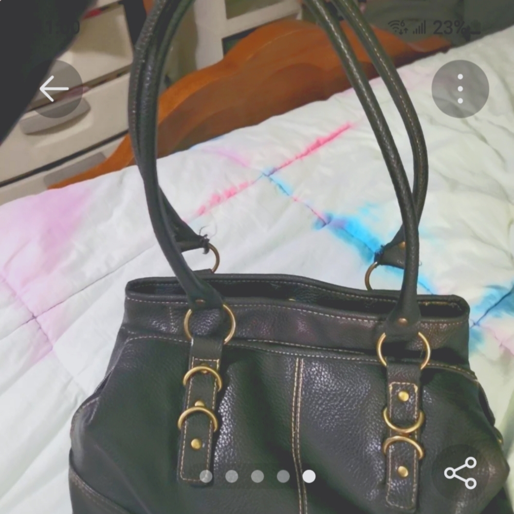 Womans pleather purse